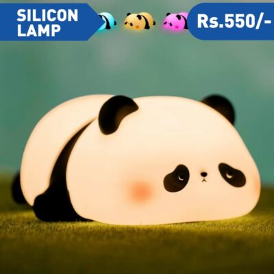 SLEEPING PANDA SILICON LAMP