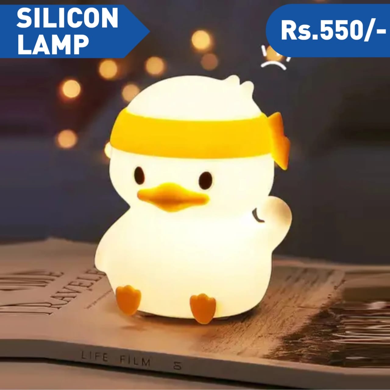 DUCK SILICON LAMP