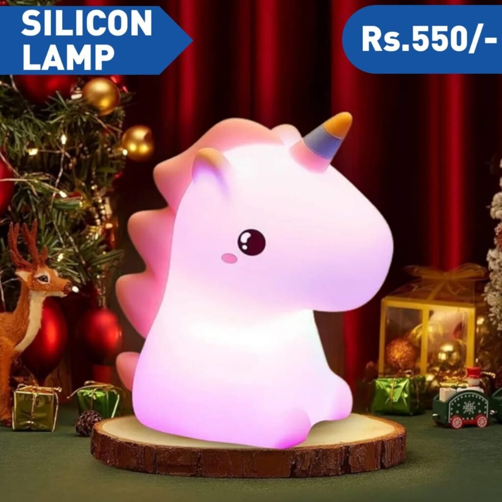 SILICON UNICORN LAMP