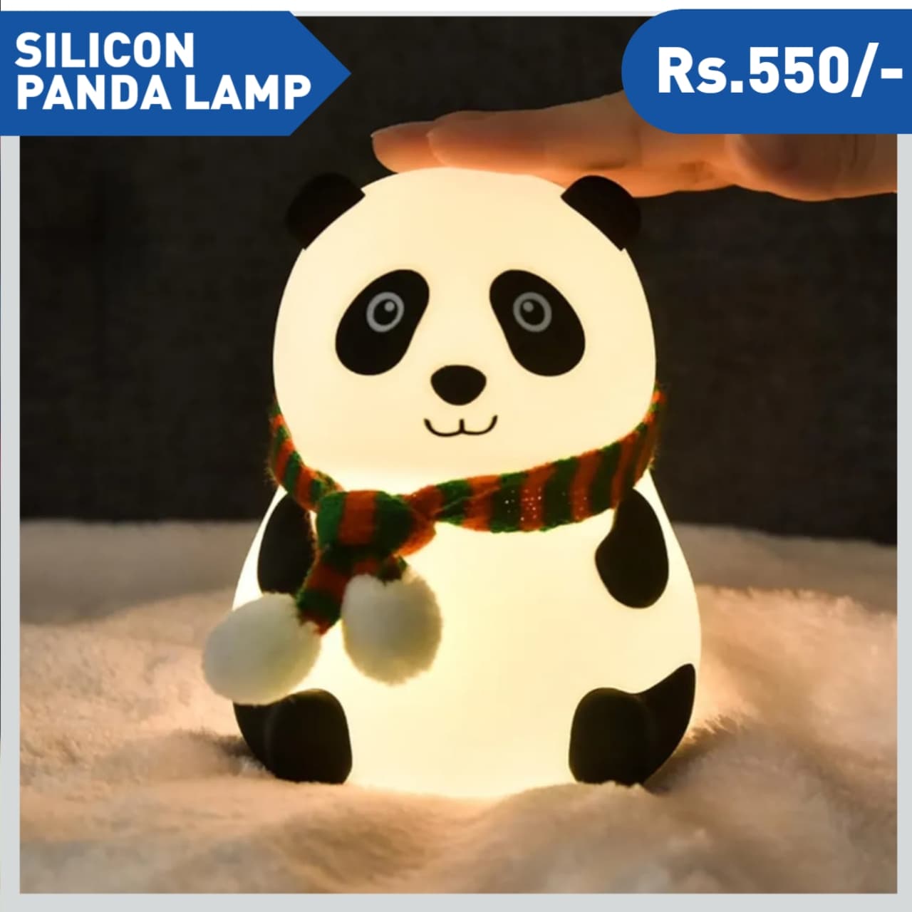 PANDA SILICON LAMP