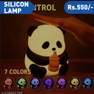 BABY PANDA SILICON LAMP
