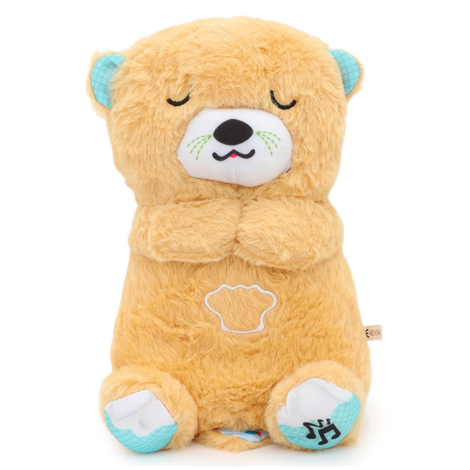 breathing teddy yellow