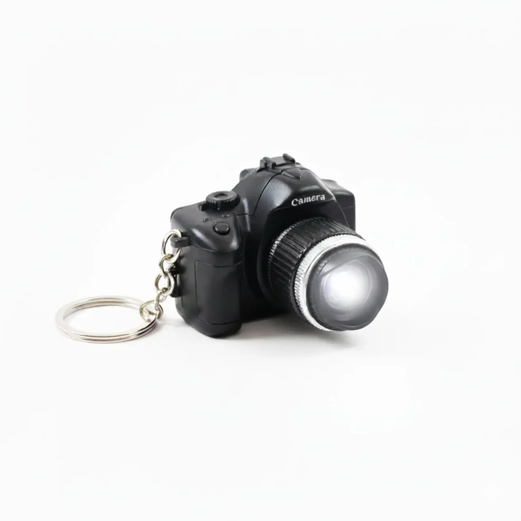 flash camera keychain