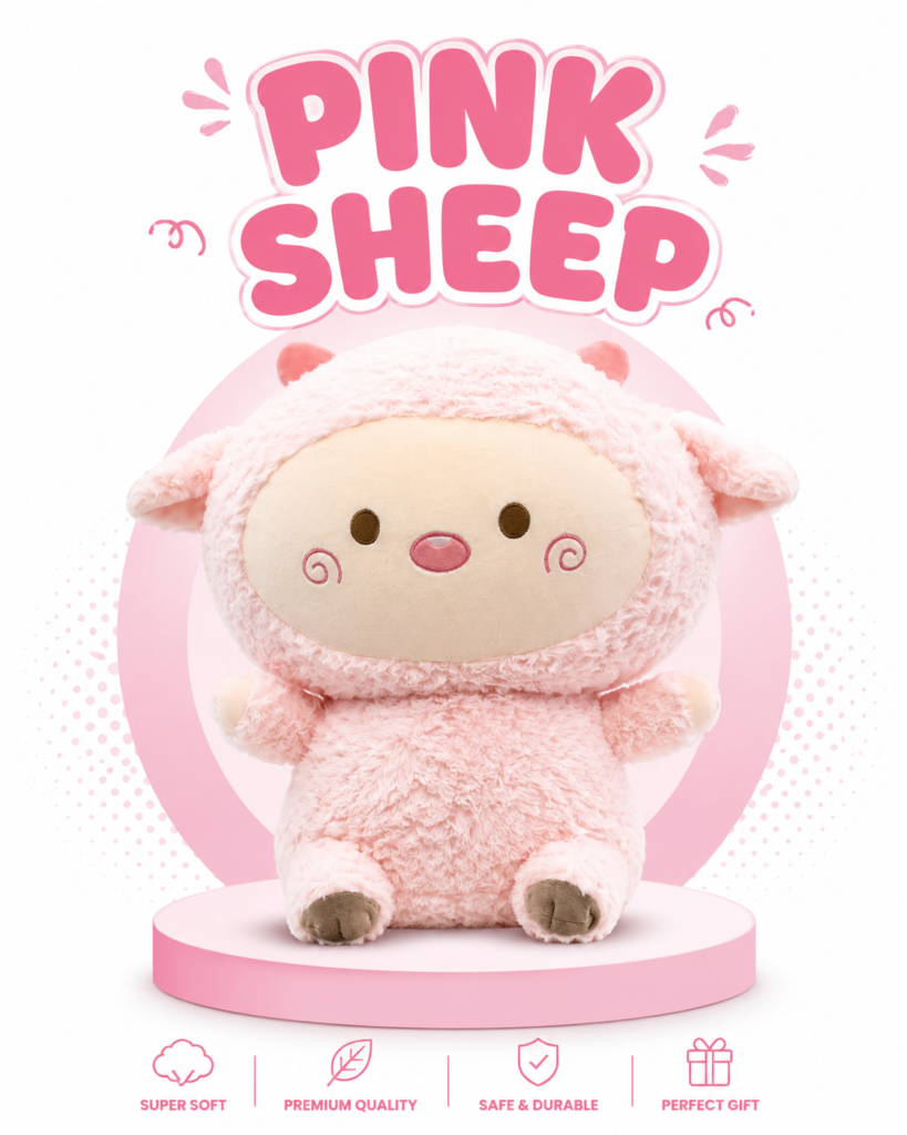 Pink sheep 1.57feet