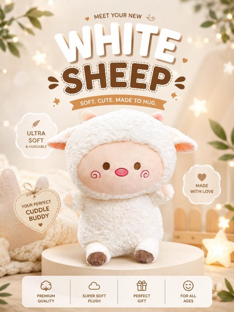 white sheep 1.57feet